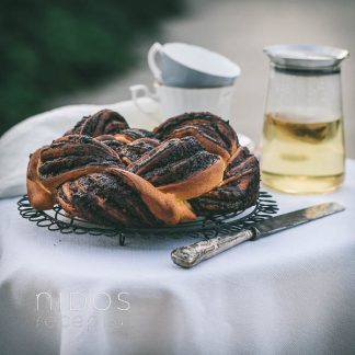 Chocolate babka knot