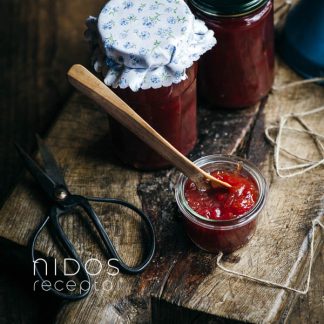 Rabarbaru, čili ir imbiero marmaladas